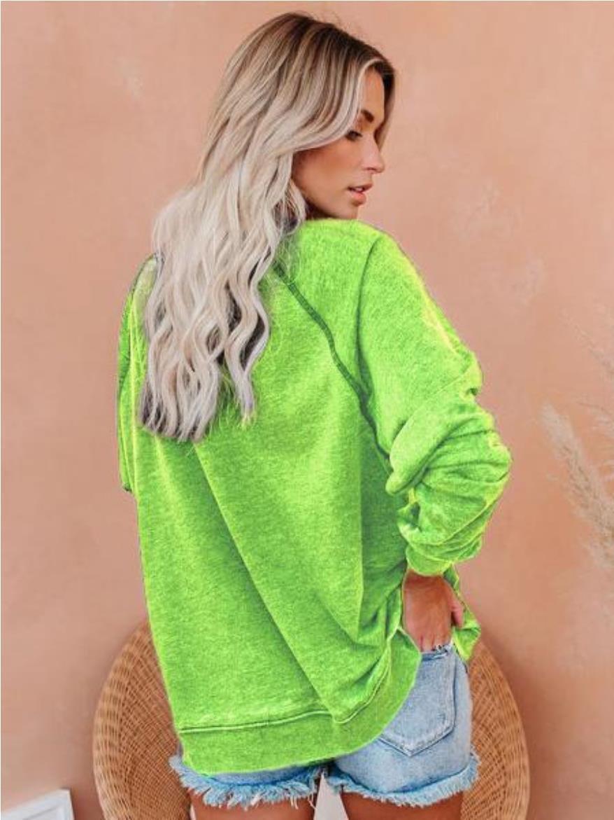 Lpopengl Autumn Winter Funny Grinch Ugly Christmas Casual Hoodie Sweatshirts Long Sleeve Crewneck Women Pullovers Kawaii Tops 201202
