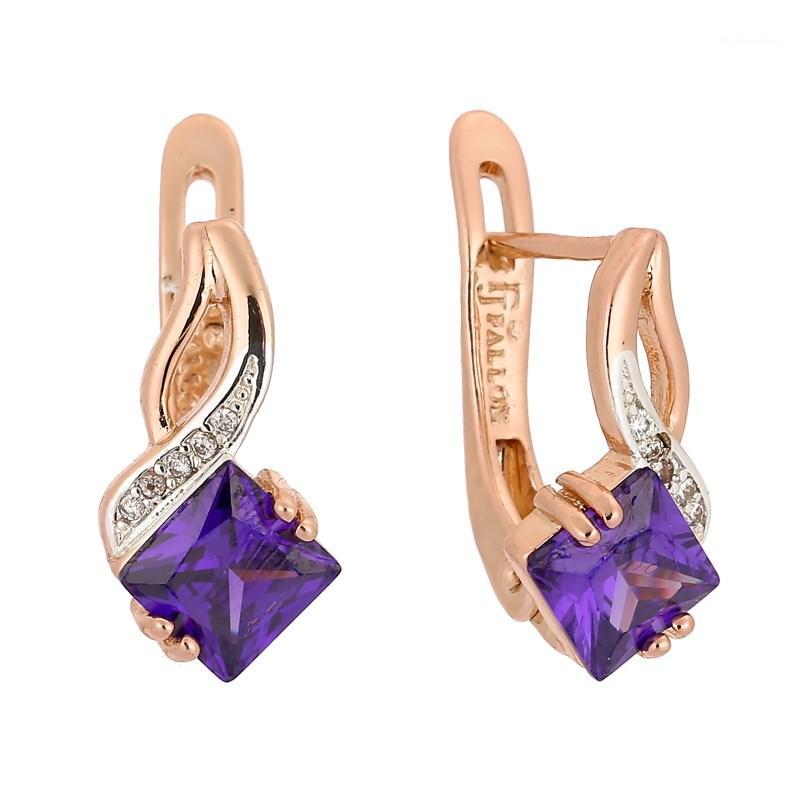 New Fashion Earring Korean Drop Earring Trendy 585 Gold and Silver Color Jewelry Office Square Cubic Zircon Women Earrings1
New Fashion Earring Korean Drop Earring Trendy 585 Gold and Silver Color Jewelry Office Square Cubic Zircon Women Earrings1