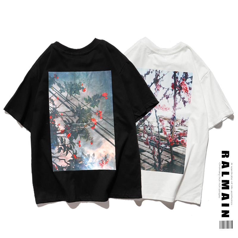 Men Relaxed T-shirt Male Casual Clothes Boy Young Tees Student Hip-hop Short Sleeve T-shirt New Flower Prints High Quality Fashion Summer, Black
Men Relaxed T-shirt Male Casual Clothes Boy Young Tees Student Hip-hop Short Sleeve T-shirt New Flower Prints High Quality Fashion Summer, Black
