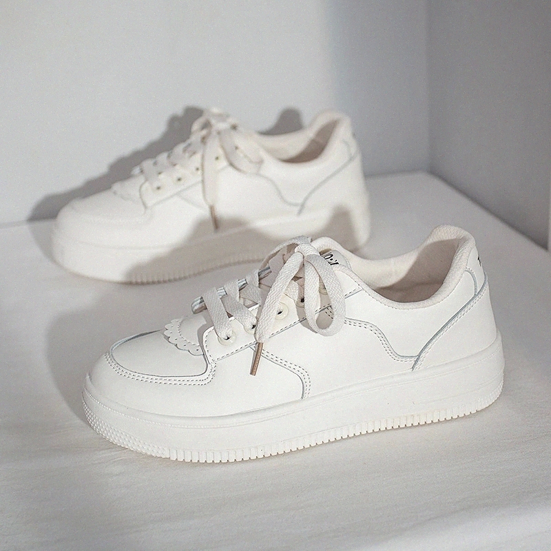 Fashion Women Sneakers Platform Shoes Trend Casual Flats Sneakers Female New Fashion Comfort White Vulcanized Platform Shoes New #7E4Z
Fashion Women Sneakers Platform Shoes Trend Casual Flats Sneakers Female New Fashion Comfort White Vulcanized Platform Shoes New #7E4Z