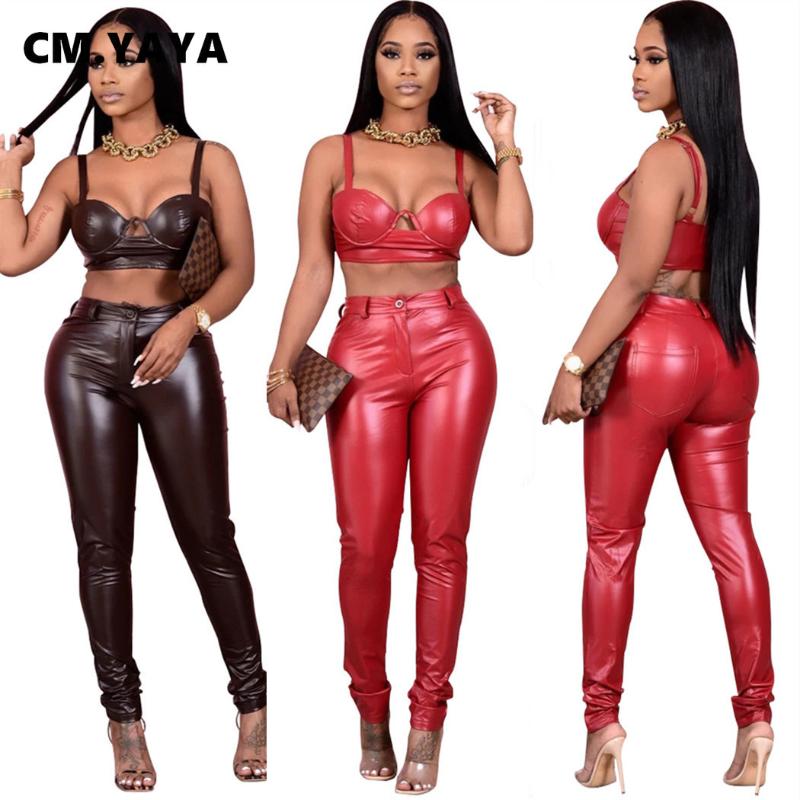 Women's Pants & Capris CM. Fall Winter Faux PU Leather Women Pencil Skinny Bodycon High Waist Zipper Trouser, Black;white
Women's Pants & Capris CM. Fall Winter Faux PU Leather Women Pencil Skinny Bodycon High Waist Zipper Trouser, Black;white