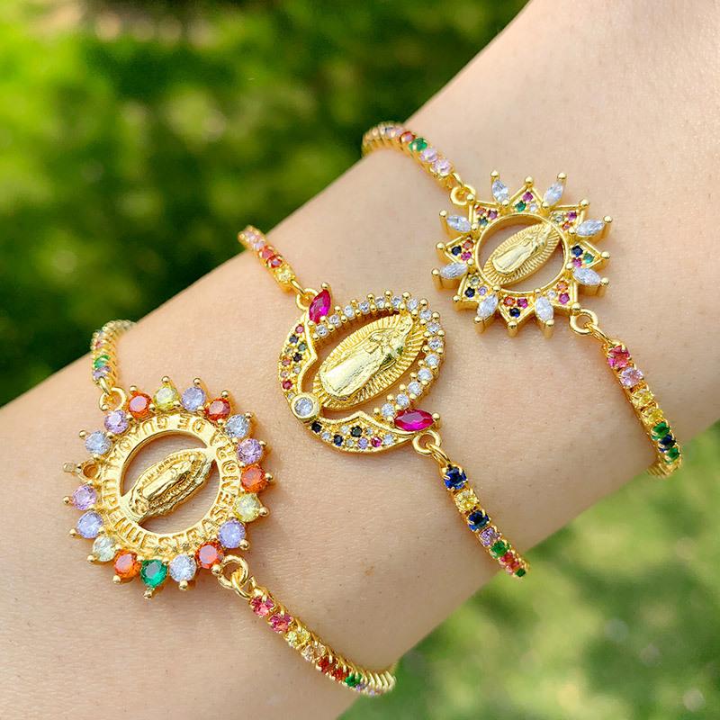 Funmode Trendy Gold Color Multicolor CZ Simple Adjustable Bracelets For Women Ladies Bracelets Jewelry pulseras mujer FB22
Funmode Trendy Gold Color Multicolor CZ Simple Adjustable Bracelets For Women Ladies Bracelets Jewelry pulseras mujer FB22