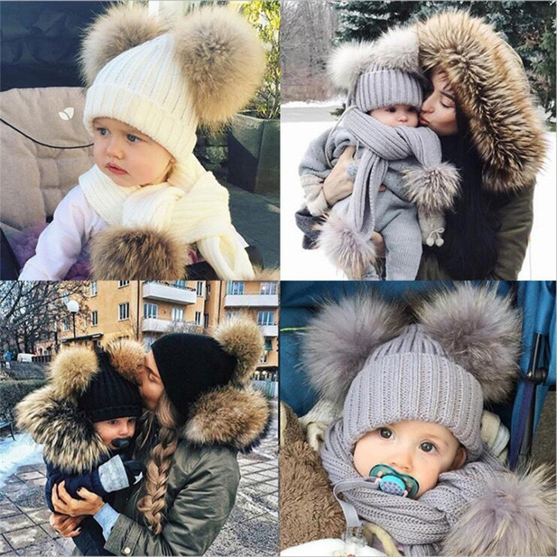 0-3T Baby Kids Crochet Beanies Womens Winter Hat Skull Caps Mom Girls Matching Ribbed Knit Tuque Knit Headwear with 2 Big Ball Poms E101904, Red
0-3T Baby Kids Crochet Beanies Womens Winter Hat Skull Caps Mom Girls Matching Ribbed Knit Tuque Knit Headwear with 2 Big Ball Poms E101904, Red