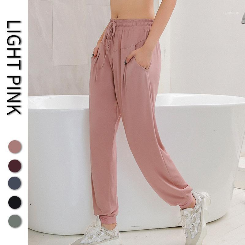 New Solid Color Pocket Thin Yoga Pants Women Loose-fitting Running Fitness Quick-drying High-waist Sports Pants1, Black
New Solid Color Pocket Thin Yoga Pants Women Loose-fitting Running Fitness Quick-drying High-waist Sports Pants1, Black