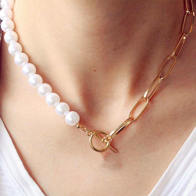 Chokers 2022 Punk Imitation Pearl Choker Necklace Collar Statement Gold Color Lasso Pendant For Women Collier Femme Chocker
Chokers 2022 Punk Imitation Pearl Choker Necklace Collar Statement Gold Color Lasso Pendant For Women Collier Femme Chocker