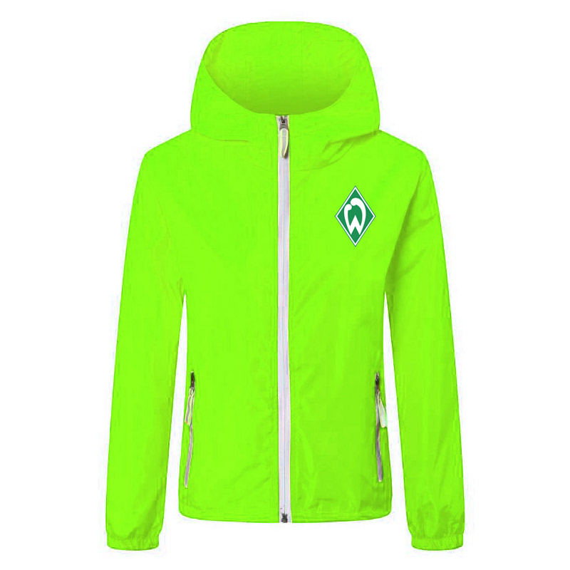 2020 2021 sv werder bremen soccer jacket zipper Hooded Windbreaker soccer jerseys soccer hoodie Windproof jacket coat Running Jackets от DHgate WW