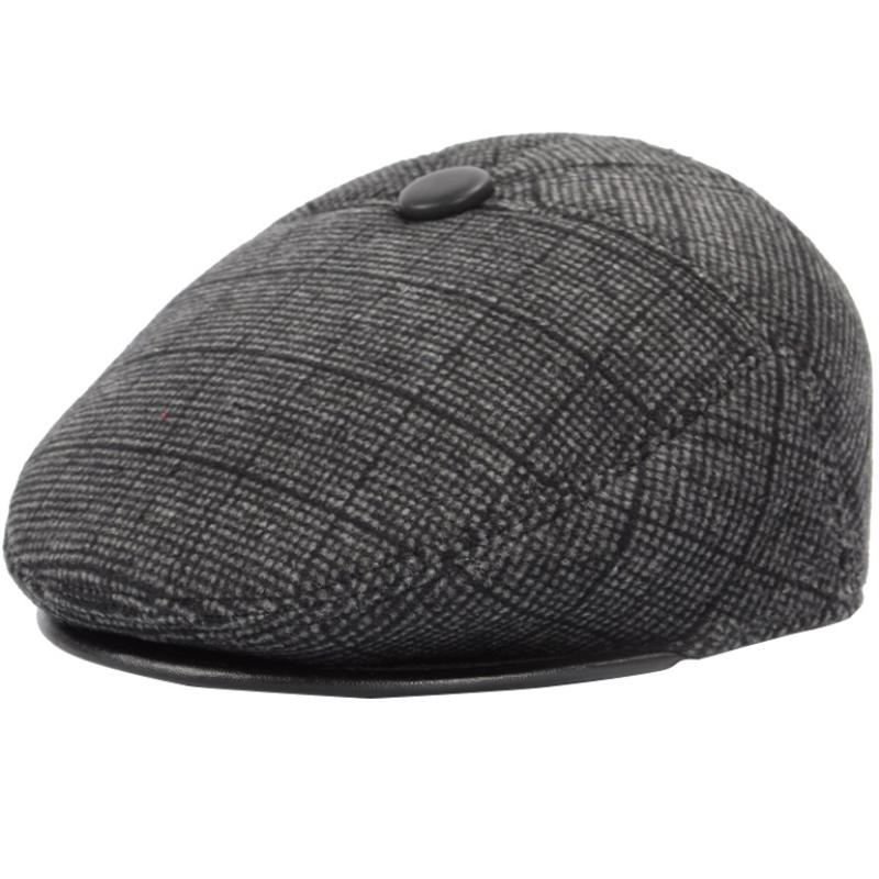 HT3355 Berets for Men Autumn Winter Hat Men Plaid Ivy Newsboy Flat Cap Thick Warm Wool Berets Elder Man Dad Beret Hat Beret Cap, Black
HT3355 Berets for Men Autumn Winter Hat Men Plaid Ivy Newsboy Flat Cap Thick Warm Wool Berets Elder Man Dad Beret Hat Beret Cap, Black