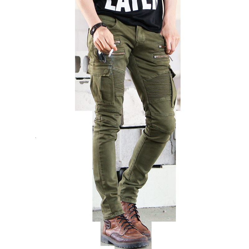 2021 New Casual of the Male Stretch Biker Bending Fashion Designer Hiphop Punk Multi-pockets Thin Denim Pants Ivp9, Black.
2021 New Casual of the Male Stretch Biker Bending Fashion Designer Hiphop Punk Multi-pockets Thin Denim Pants Ivp9, Black.