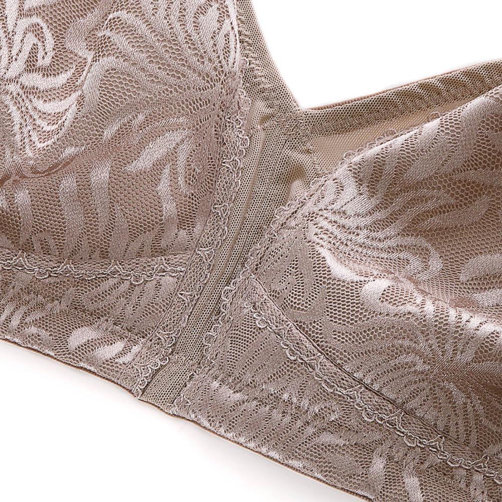 Wingslove's Breast Minimizer Bra Full Coverage Wirefree Plus Size Non Padded Lingerie 201202