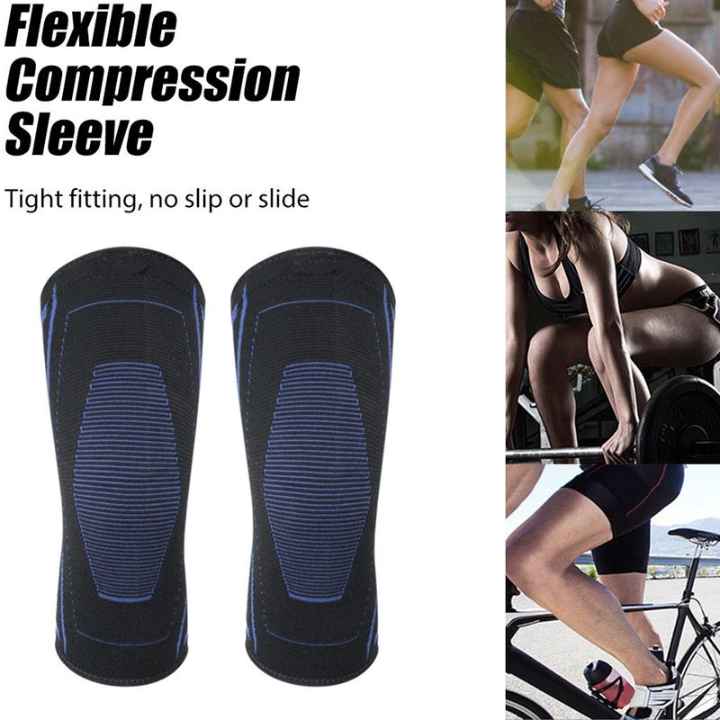 Knee Sleeve Compression Brace Support For Sport Joint Pain Arthritis Relief Knee Pads Running Soprt Safty, Blue
Knee Sleeve Compression Brace Support For Sport Joint Pain Arthritis Relief Knee Pads Running Soprt Safty, Blue