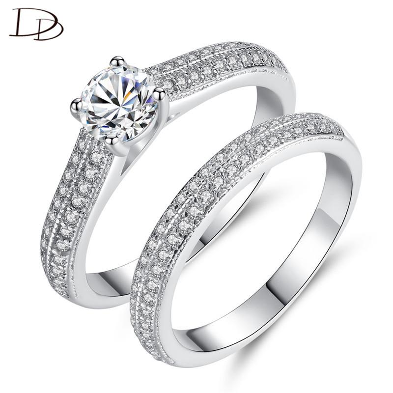 DODO Double Rows Zircon Sets Rings For Women Luxurious Wedding Ring Delicate Fashion Jewelry Anillos Mujer Wholesale R468
DODO Double Rows Zircon Sets Rings For Women Luxurious Wedding Ring Delicate Fashion Jewelry Anillos Mujer Wholesale R468