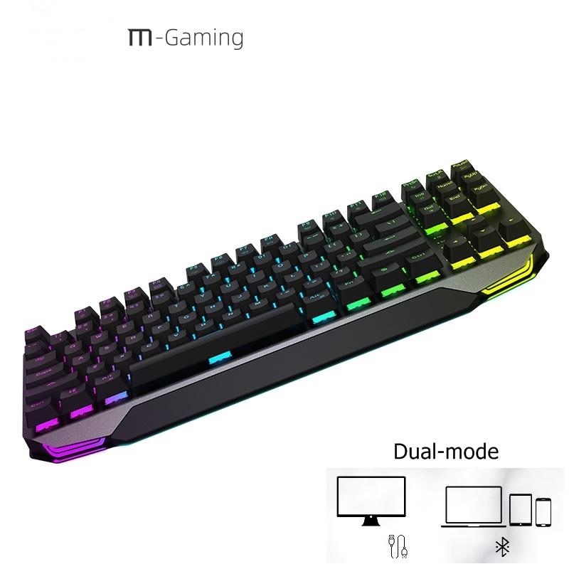 New Mechanic K7 87 Key/104 Key Bluetooth Wireless / Wired Dual-Mode RGB/Blue Baclight Mechanical Keyboard For PC,Notebook,Phone
New Mechanic K7 87 Key/104 Key Bluetooth Wireless / Wired Dual-Mode RGB/Blue Baclight Mechanical Keyboard For PC,Notebook,Phone
