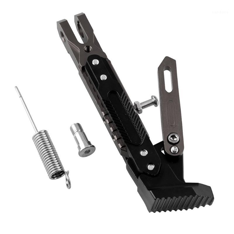 Adjustable Parking Stand Motor Scooter Modified Tripod Horizon Bracket CNC Adjustable Side Stands Motorcycle Accessories A301 
Adjustable Parking Stand Motor Scooter Modified Tripod Horizon Bracket CNC Adjustable Side Stands Motorcycle Accessories A301