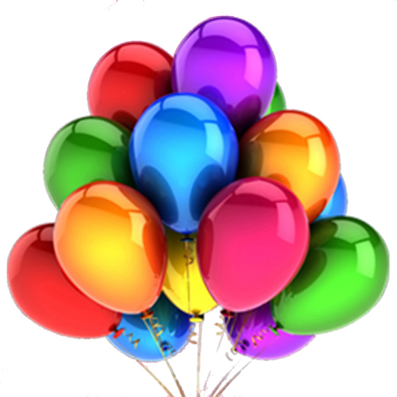 Elegant 12-Inch Multi-Color Pearl Balloon Set for Celebratory Wedding Events - Durable Latex Material