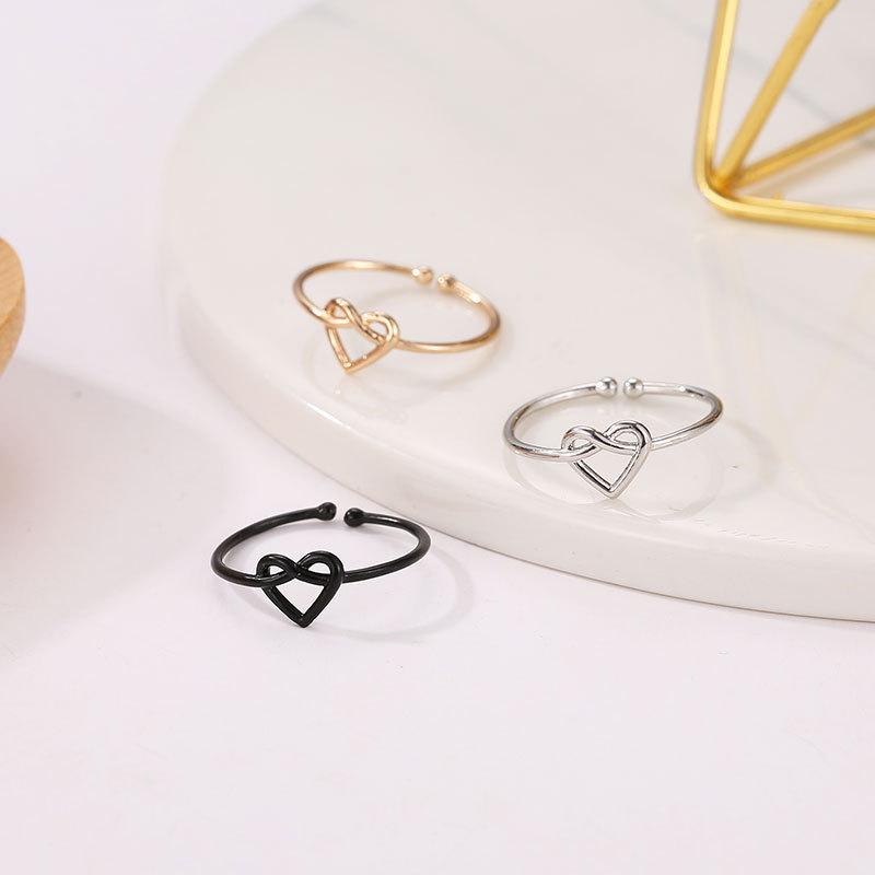 30pcs/Lot Korean Tied Hollow Heart Rings Metal Alloy Cross Love Ring For Women Female Silver Opening Adjustable Hand Jewelry Accessories
30pcs/Lot Korean Tied Hollow Heart Rings Metal Alloy Cross Love Ring For Women Female Silver Opening Adjustable Hand Jewelry Accessories