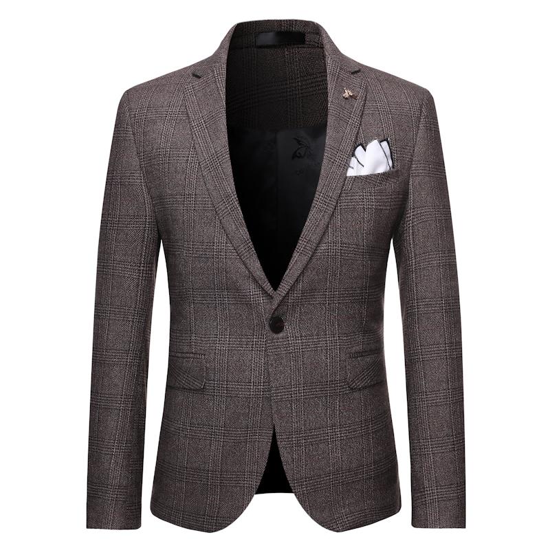 Men's Suits & Blazers Casual Dress Suit Jacket Swallow Gird Single Button Lapel Collar Pocket Coat Social Clothes Clothing, White;black
Men's Suits & Blazers Casual Dress Suit Jacket Swallow Gird Single Button Lapel Collar Pocket Coat Social Clothes Clothing, White;black