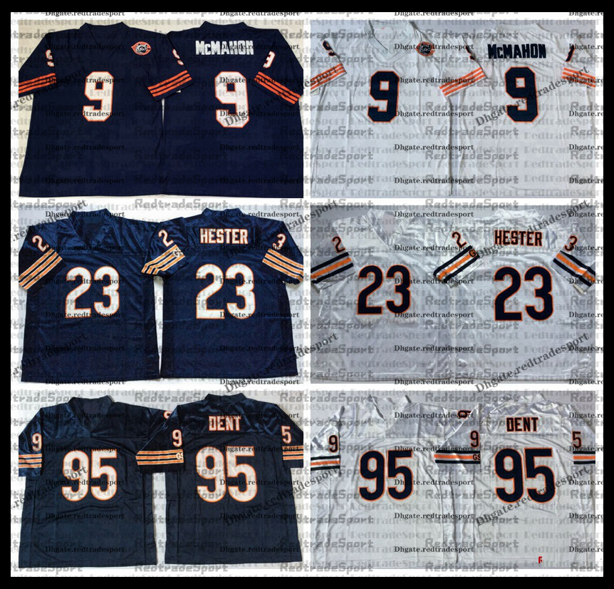 Vintage Jim McMahon 9 Jim McMahon 23 Devin Hester 95 Richard Dent Football Jerseys Cheap Blue Stitched Shirts Embroidery AC9, Black;red
Vintage Jim McMahon 9 Jim McMahon 23 Devin Hester 95 Richard Dent Football Jerseys Cheap Blue Stitched Shirts Embroidery AC9, Black;red