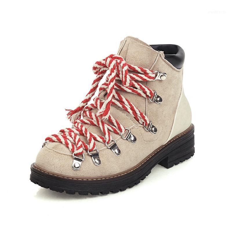 Fashion women's shoes and nude shoes, casual European and American style short boots, round toe large frosted boots DM-31, Brown
Fashion women's shoes and nude shoes, casual European and American style short boots, round toe large frosted boots DM-31, Brown