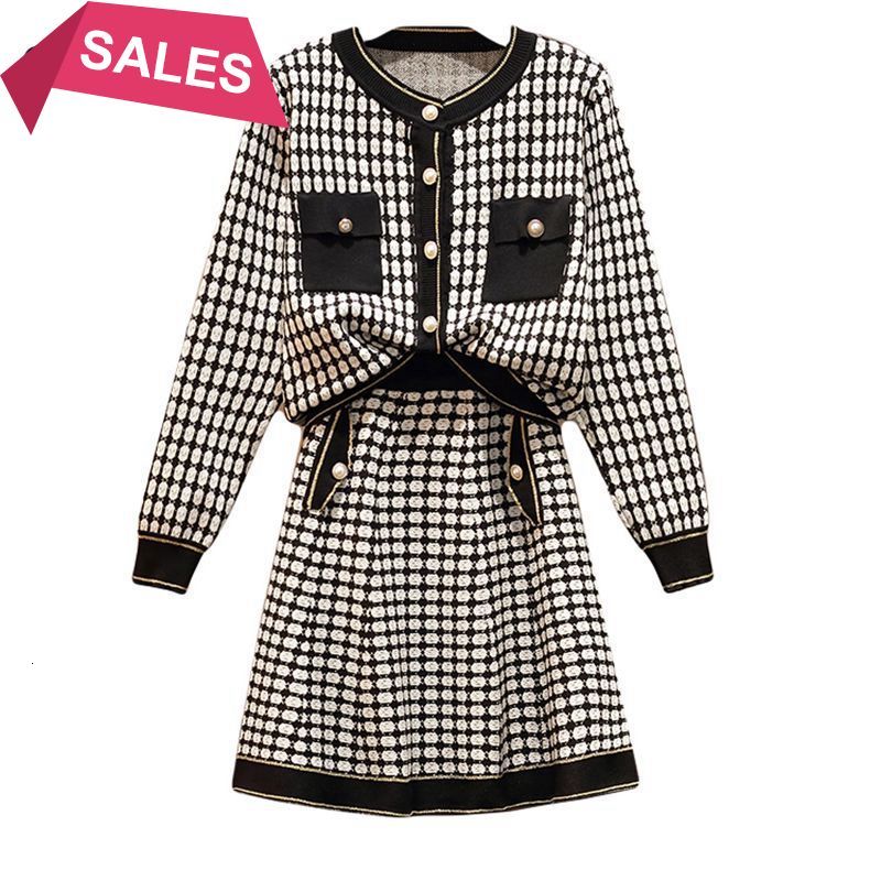 2021 New Noble Style Two Outfits Women Spring Cardigans Tops and Mini Skirt Suits Ladies 2 Piece Sets Mvrg, Black
2021 New Noble Style Two Outfits Women Spring Cardigans Tops and Mini Skirt Suits Ladies 2 Piece Sets Mvrg, Black