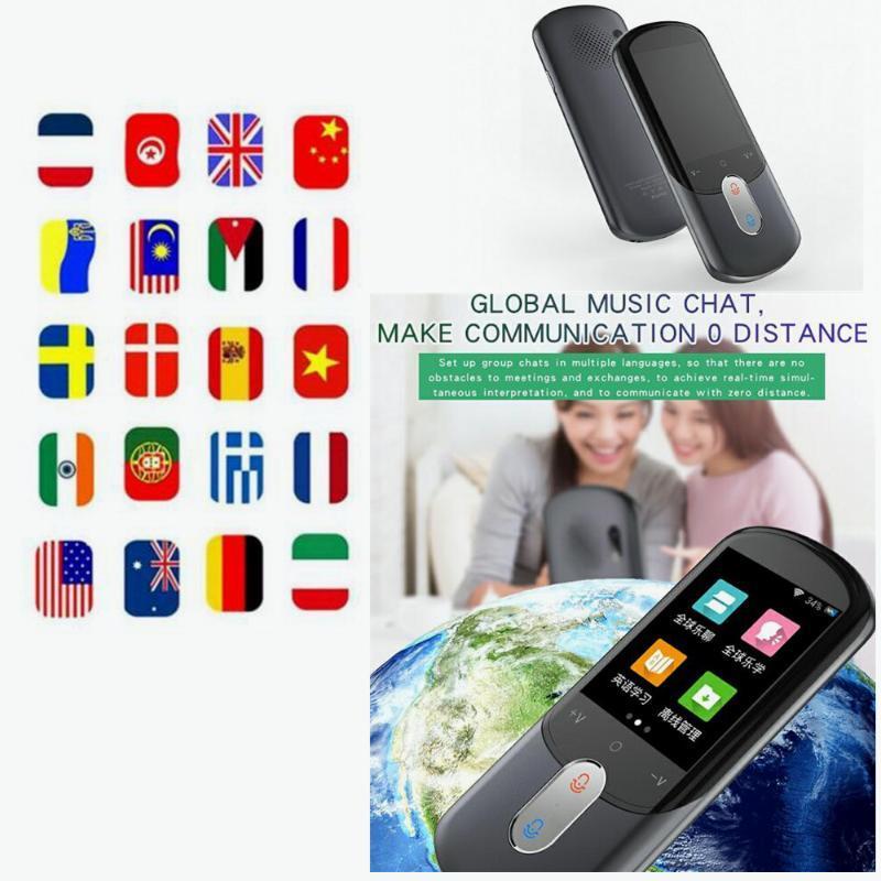 Smart Instant Voice Photo Scanning Translator 2.88 Inch Touch Screen Wifi Support Offline Portable Multi-language Translation1
Smart Instant Voice Photo Scanning Translator 2.88 Inch Touch Screen Wifi Support Offline Portable Multi-language Translation1