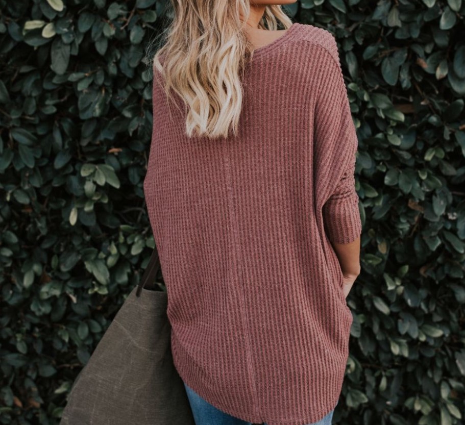 Ladies Women's Knitted Cotton Cardigans Tops Sweaters Full Sleeves V-Neck Plus Sizes S-XXL