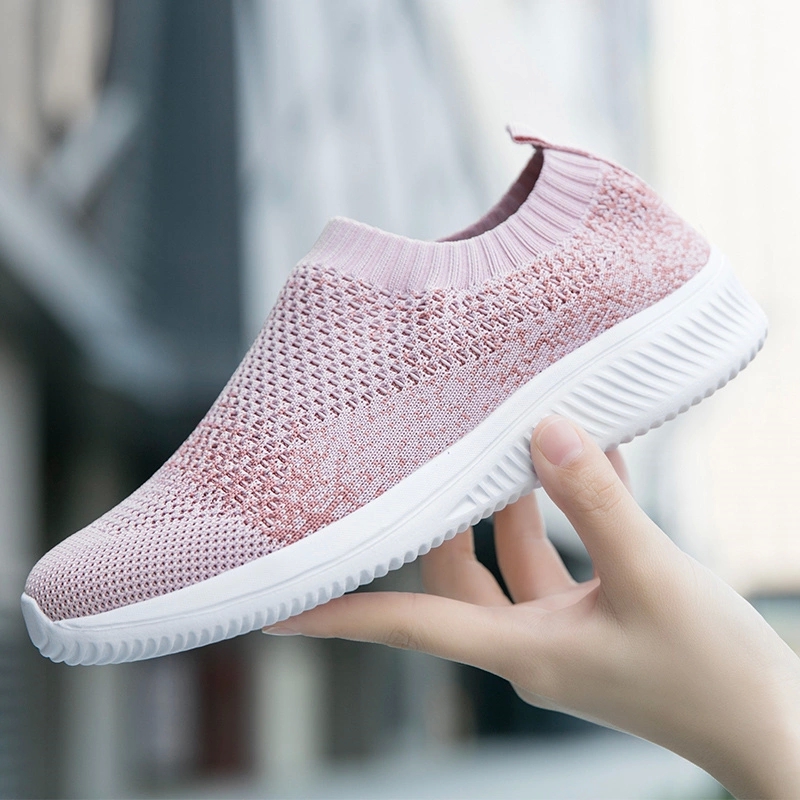 Summer Pink Loafers Shoes For Women Comfortable Slip-On Women Flat Shoes Breathable Mesh Casual Woman Socks Big Size -42 #9M17, Black
Summer Pink Loafers Shoes For Women Comfortable Slip-On Women Flat Shoes Breathable Mesh Casual Woman Socks Big Size -42 #9M17, Black