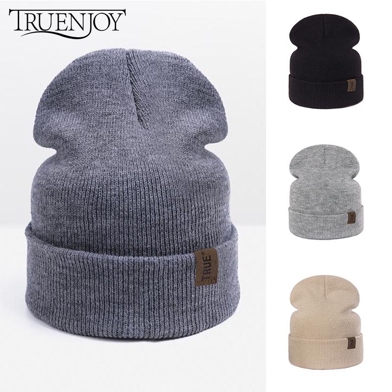 TRUENJOY Casual Winter Beanies Hat Men Women Fashion Knitting Winter Hat Solid Hip-hop Skullies Bonnet Unisex Letter True, Black
TRUENJOY Casual Winter Beanies Hat Men Women Fashion Knitting Winter Hat Solid Hip-hop Skullies Bonnet Unisex Letter True, Black