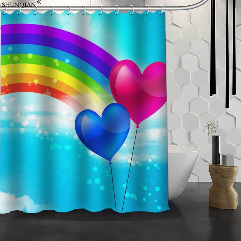New Rainbow Colorful Custom Shower Curtain Waterproof Fabric Bath Curtain 180X200cm165X180cm Polyester Fabric Bathroom
New Rainbow Colorful Custom Shower Curtain Waterproof Fabric Bath Curtain 180X200cm165X180cm Polyester Fabric Bathroom