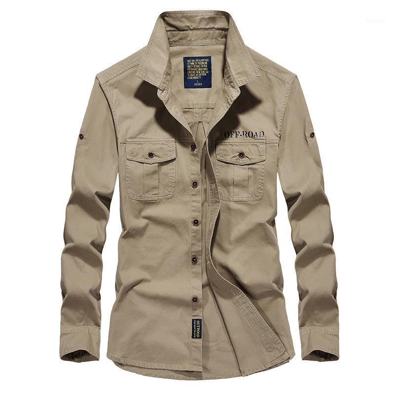 Men's Casual Shirts Style Mens Uniform 4XL Plus Size Big Cotton British Long Sleeve 2021 Male Cargo Us Army Green Shirt Men1
Men's Casual Shirts Style Mens Uniform 4XL Plus Size Big Cotton British Long Sleeve 2021 Male Cargo Us Army Green Shirt Men1