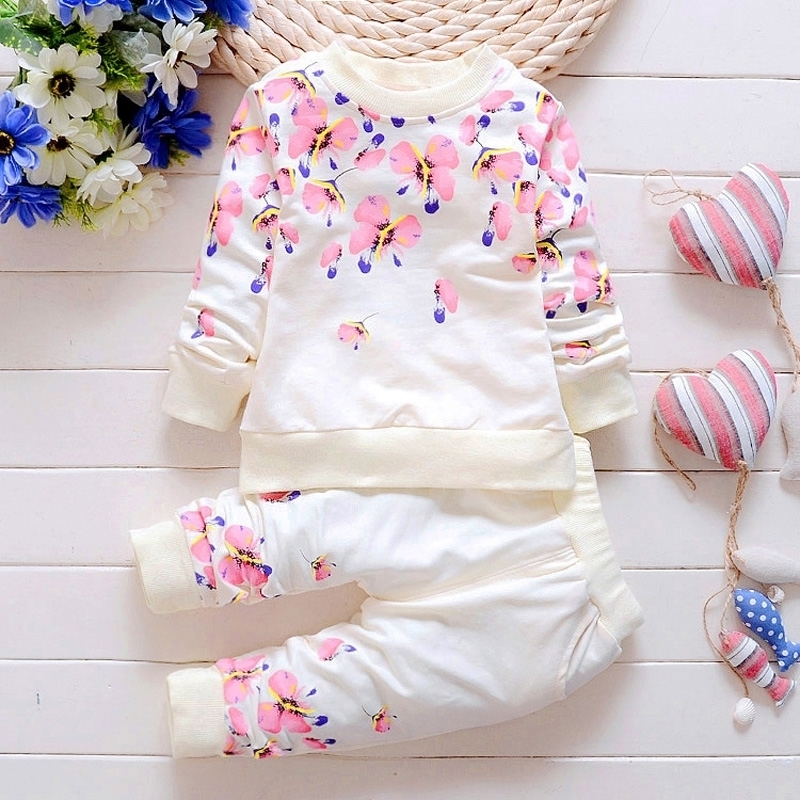 Baby Girl Clothing Sets Fashion Long Sleeve Print Flower Toddler Tshirt + Pants 2PCS 1 2 3 4 Years Kids Girls Wear 201031, Pink
Baby Girl Clothing Sets Fashion Long Sleeve Print Flower Toddler Tshirt + Pants 2PCS 1 2 3 4 Years Kids Girls Wear 201031, Pink