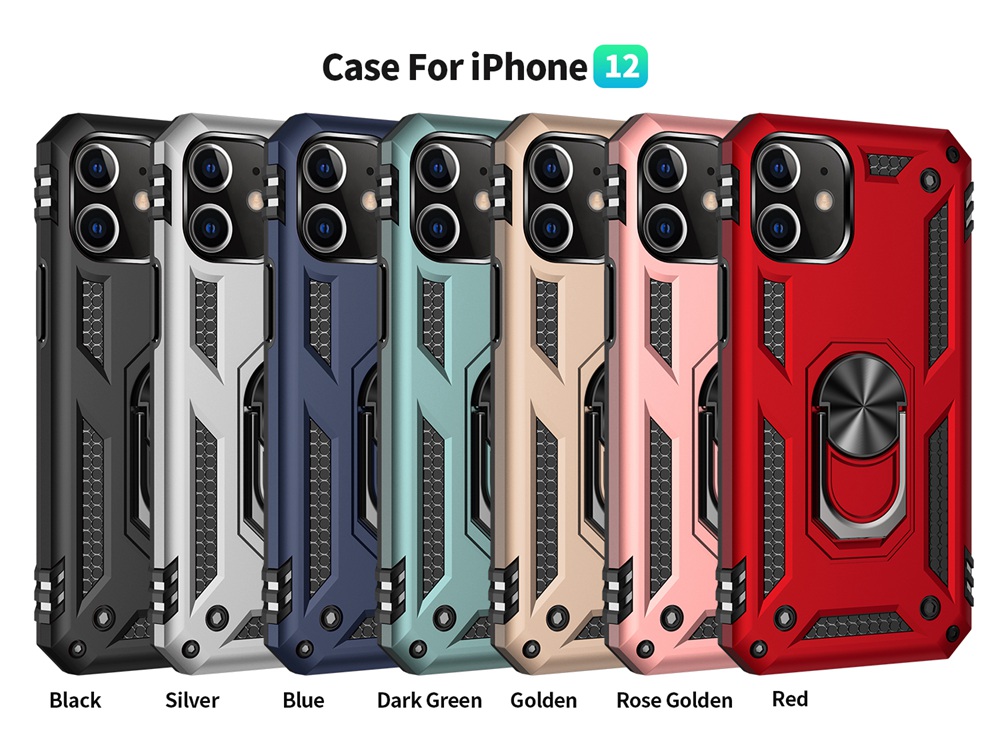 KEYSION Shockproof Cellphone Cases Ring Stand Heavy Protection Phone Back Cover for iPhone 12 Pro Max 11 X XS XR 6 7 8 Plus, Green
KEYSION Shockproof Cellphone Cases Ring Stand Heavy Protection Phone Back Cover for iPhone 12 Pro Max 11 X XS XR 6 7 8 Plus, Green