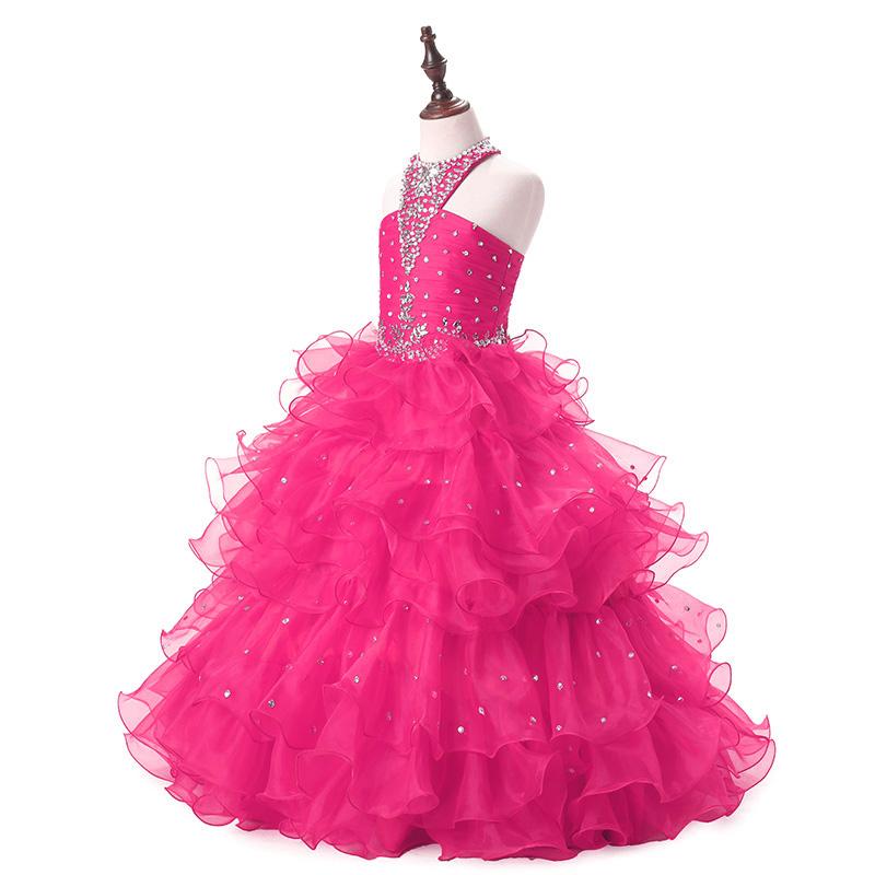communion gown Children Crystal Organza Red Flower Girl Dress for Kids Party Evening Ball Gown Halter Girl's Pageant Dresses, Beige
communion gown Children Crystal Organza Red Flower Girl Dress for Kids Party Evening Ball Gown Halter Girl's Pageant Dresses, Beige