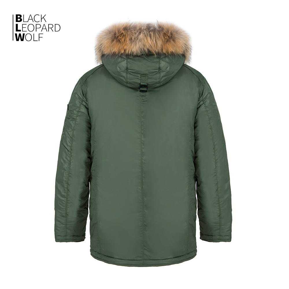 Blackleopardwolf New Winter Men Jackets with Real Fur High Quality men's jackets thick warm Outerwear Winter Parka Men 1679 201123