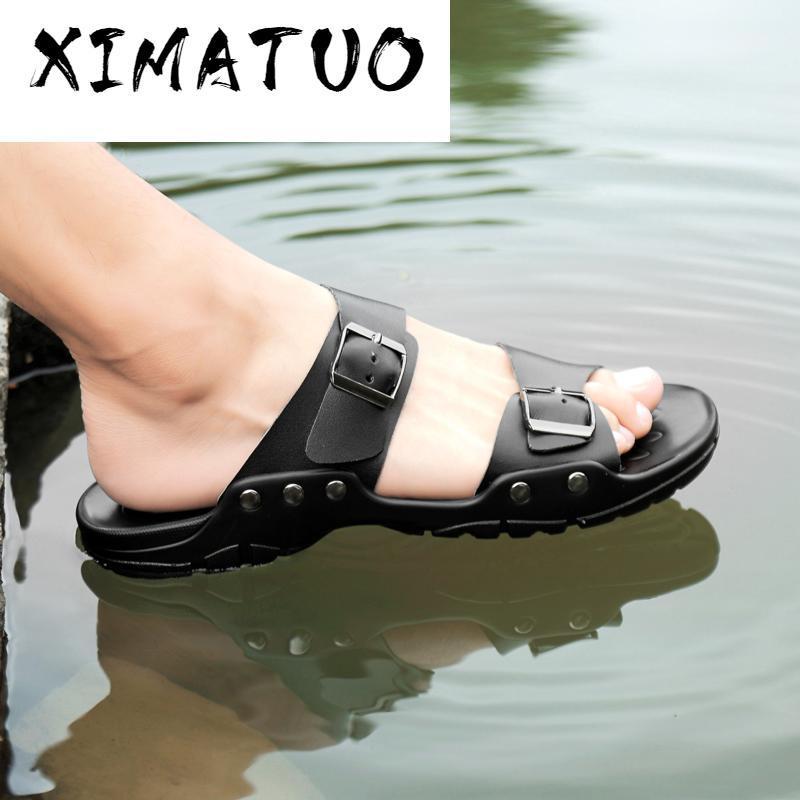 Sandal Men Sandals breathable Summer Genuine Leather Sandals fashion Holiday Men Outdoor Shoes big size 501, Black
Sandal Men Sandals breathable Summer Genuine Leather Sandals fashion Holiday Men Outdoor Shoes big size 501, Black