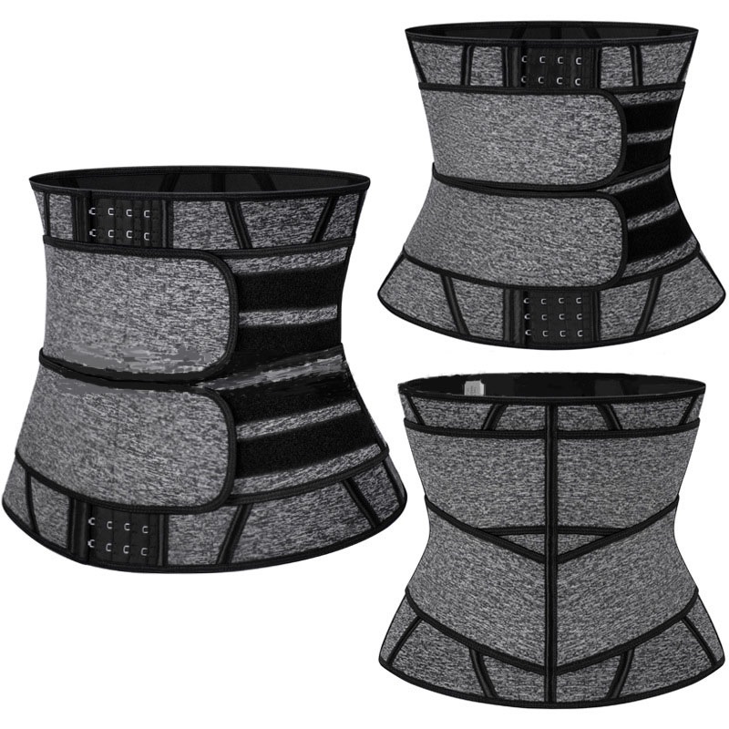 Women's Neoprene Underbust Corset Waist Trainer Sport Girdle Fitness Sauna Sweat Belt Hook & Loop Closure Design Body Shaper Slimming