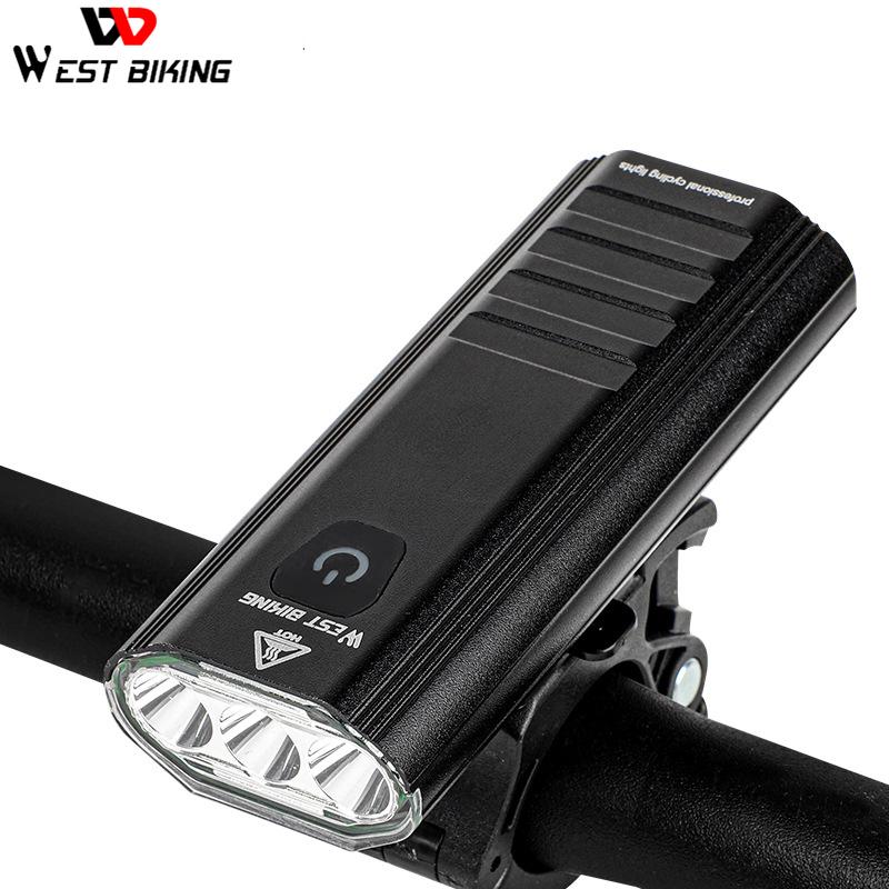 WEST BIKING Bicycle Light Rainproof USB Rechargeable LED 1200 Lumen MTB Handlebar Front Lamp Aluminum Ultralight H287
WEST BIKING Bicycle Light Rainproof USB Rechargeable LED 1200 Lumen MTB Handlebar Front Lamp Aluminum Ultralight H287