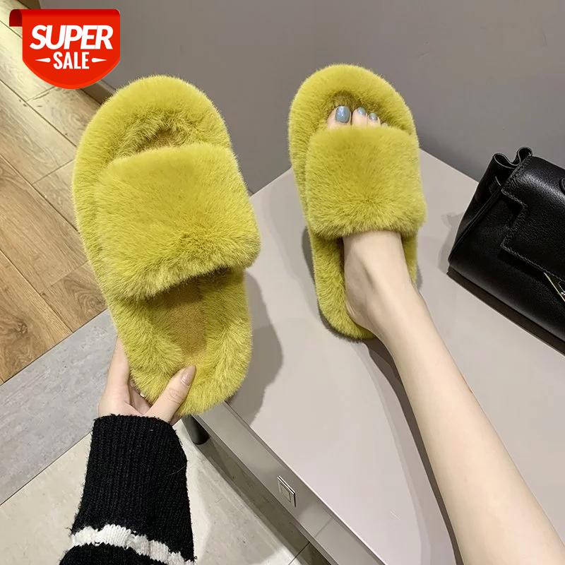 Plush Fur Slippers Women Warm New Indoor Loafers Flat Bottom Plush Slippers Winter And Autumn Slides #2S2O, Beige
Plush Fur Slippers Women Warm New Indoor Loafers Flat Bottom Plush Slippers Winter And Autumn Slides #2S2O, Beige