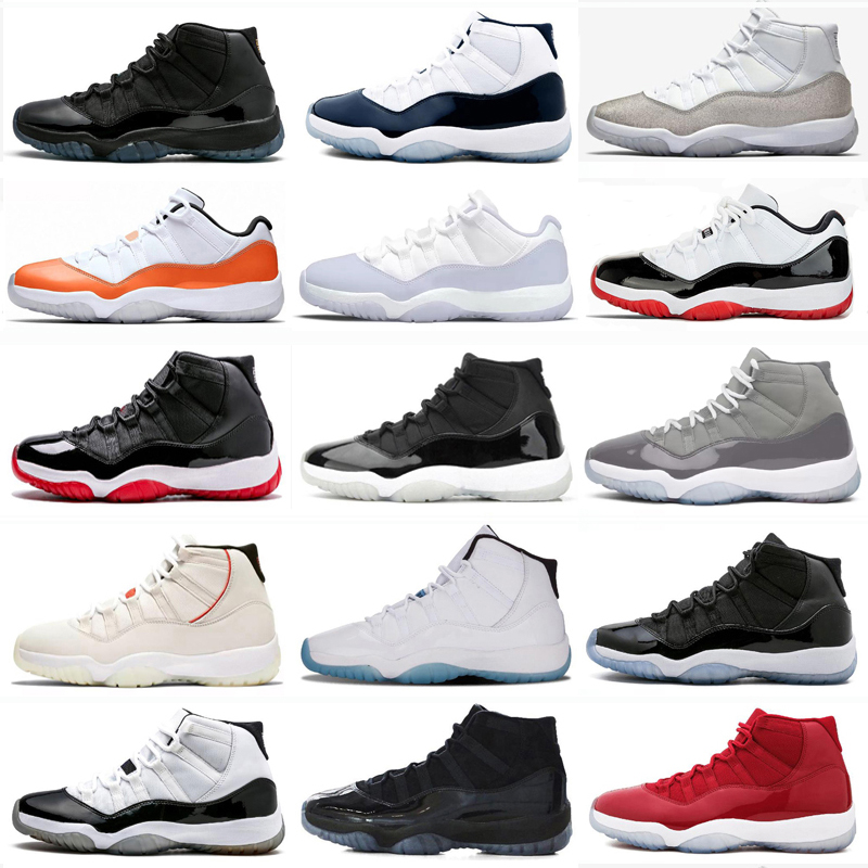 Jumpman 11 Retro Men Basketball shoes Cool Grey Obsidian UNC Fearless First Class Flight GREEN Backboard sport Designer sneaker trainer Eur 36-47, As photo 9
Jumpman 11 Retro Men Basketball shoes Cool Grey Obsidian UNC Fearless First Class Flight GREEN Backboard sport Designer sneaker trainer Eur 36-47, As photo 9