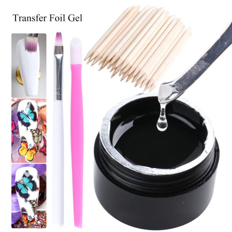 Nail Glue for Foils Kit With Starry Sticker Transfer Gel Adhesive Polish Wood Sticks Brush Print Foil Wraps Manicure Set LA1837
Nail Glue for Foils Kit With Starry Sticker Transfer Gel Adhesive Polish Wood Sticks Brush Print Foil Wraps Manicure Set LA1837