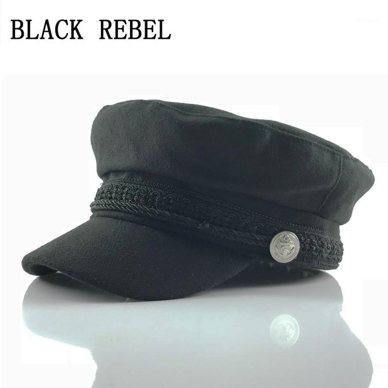 Berets Black Rebel Winter Hats For Women Men Octagonal Cap Wool Button Baseball Caps Sun Visor Hat Gorras Casquette Touca Casua1
Berets Black Rebel Winter Hats For Women Men Octagonal Cap Wool Button Baseball Caps Sun Visor Hat Gorras Casquette Touca Casua1