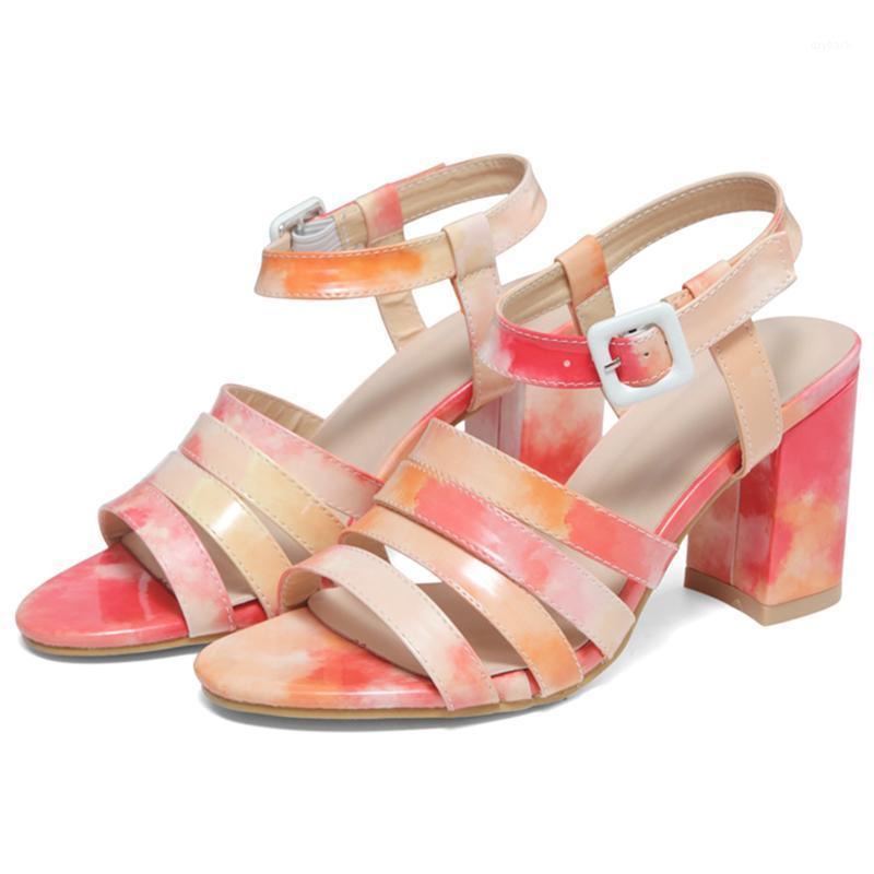 2021 Summer Fashion Women Sandals Stripper High Heels Party Sandals Rainbow Thick Heels Shoes Large Size Female Shoes1, Red
2021 Summer Fashion Women Sandals Stripper High Heels Party Sandals Rainbow Thick Heels Shoes Large Size Female Shoes1, Red