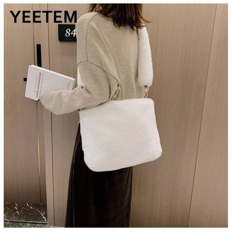 Fur Bag Plush Soft Autumn and Winter New Style Handbag Shoulder Bag Plush Women's Wild Large-capacity, Beige
Fur Bag Plush Soft Autumn and Winter New Style Handbag Shoulder Bag Plush Women's Wild Large-capacity, Beige