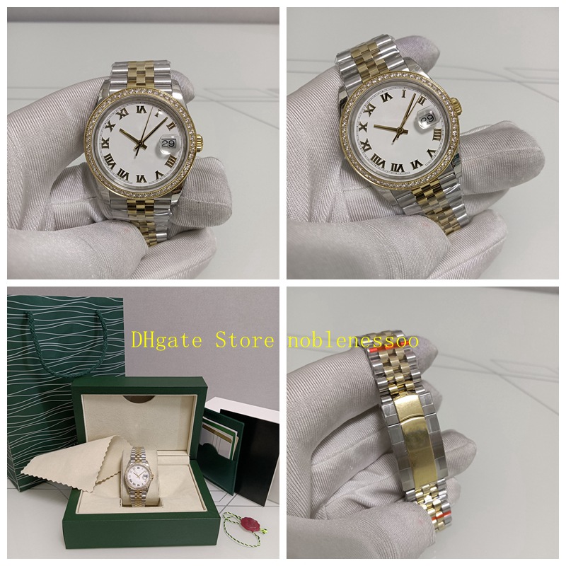 2 Color BP Factory Top Watch Original Box Midsize Ladies Mens 36mm 126283 Gold Diamond White Roman Dial Bracelet BPF ETA 2813 Movement Automatic Watches, 01
2 Color BP Factory Top Watch Original Box Midsize Ladies Mens 36mm 126283 Gold Diamond White Roman Dial Bracelet BPF ETA 2813 Movement Automatic Watches, 01