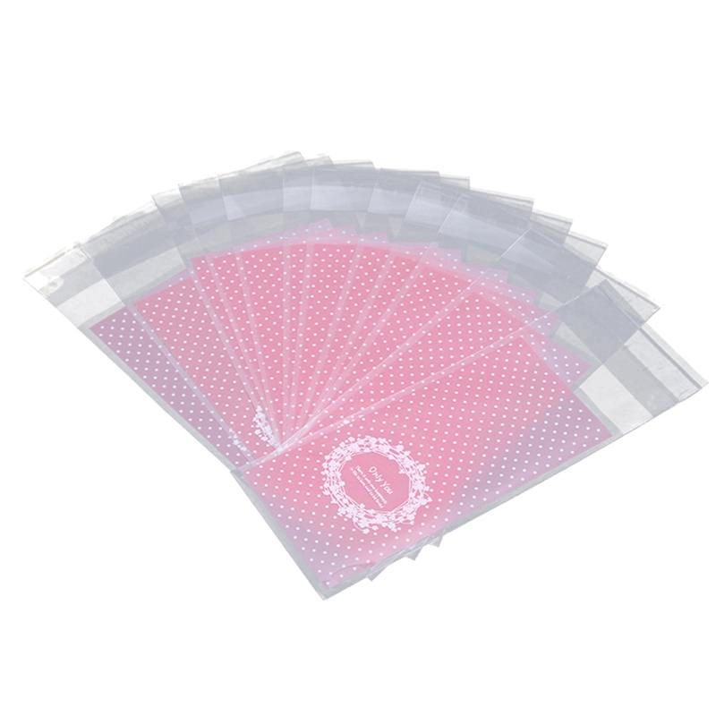 100Pcs/lot Mini Plastic Cookie Packaging 5x10cm Cupcake Wrapper Bags Opp Self Adhesive Bags Gift Bag Candy Bag Lipstick Package
100Pcs/lot Mini Plastic Cookie Packaging 5x10cm Cupcake Wrapper Bags Opp Self Adhesive Bags Gift Bag Candy Bag Lipstick Package