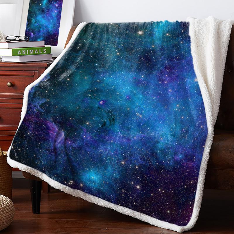 Starry Sky Space Universe Fleece Blanket Warm Cashmere Blanket Office Sofa Supplies Blankets for Beds
Starry Sky Space Universe Fleece Blanket Warm Cashmere Blanket Office Sofa Supplies Blankets for Beds