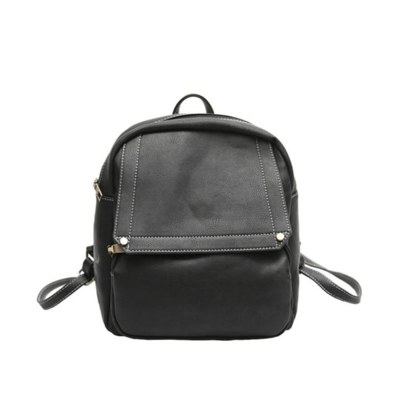 Fashion Women Backpack Student School Bag Waterproof Female Shoulder Bag PU Travel Bagpack, Black
Fashion Women Backpack Student School Bag Waterproof Female Shoulder Bag PU Travel Bagpack, Black
