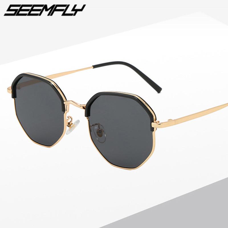 Seemfly Polygon TR90 Sunglasses Women Men Vintage Metal Frame Sun Glasses Luxury UV400 Shades Colorful Female Goggle Eyewear New
Seemfly Polygon TR90 Sunglasses Women Men Vintage Metal Frame Sun Glasses Luxury UV400 Shades Colorful Female Goggle Eyewear New