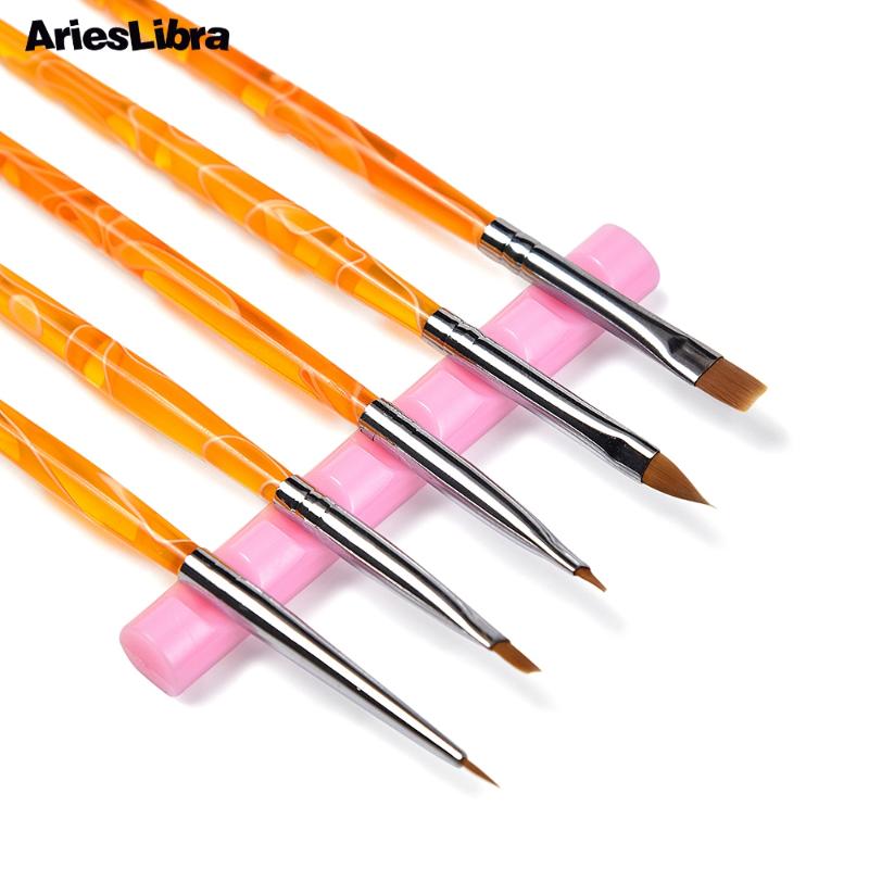 1pc Brush Pen Holder Displayer Stand Rest Pink Clear Acrylic UV Gel Design 5 grooves Brush Pen Rack Manicure Tool Accessories
1pc Brush Pen Holder Displayer Stand Rest Pink Clear Acrylic UV Gel Design 5 grooves Brush Pen Rack Manicure Tool Accessories