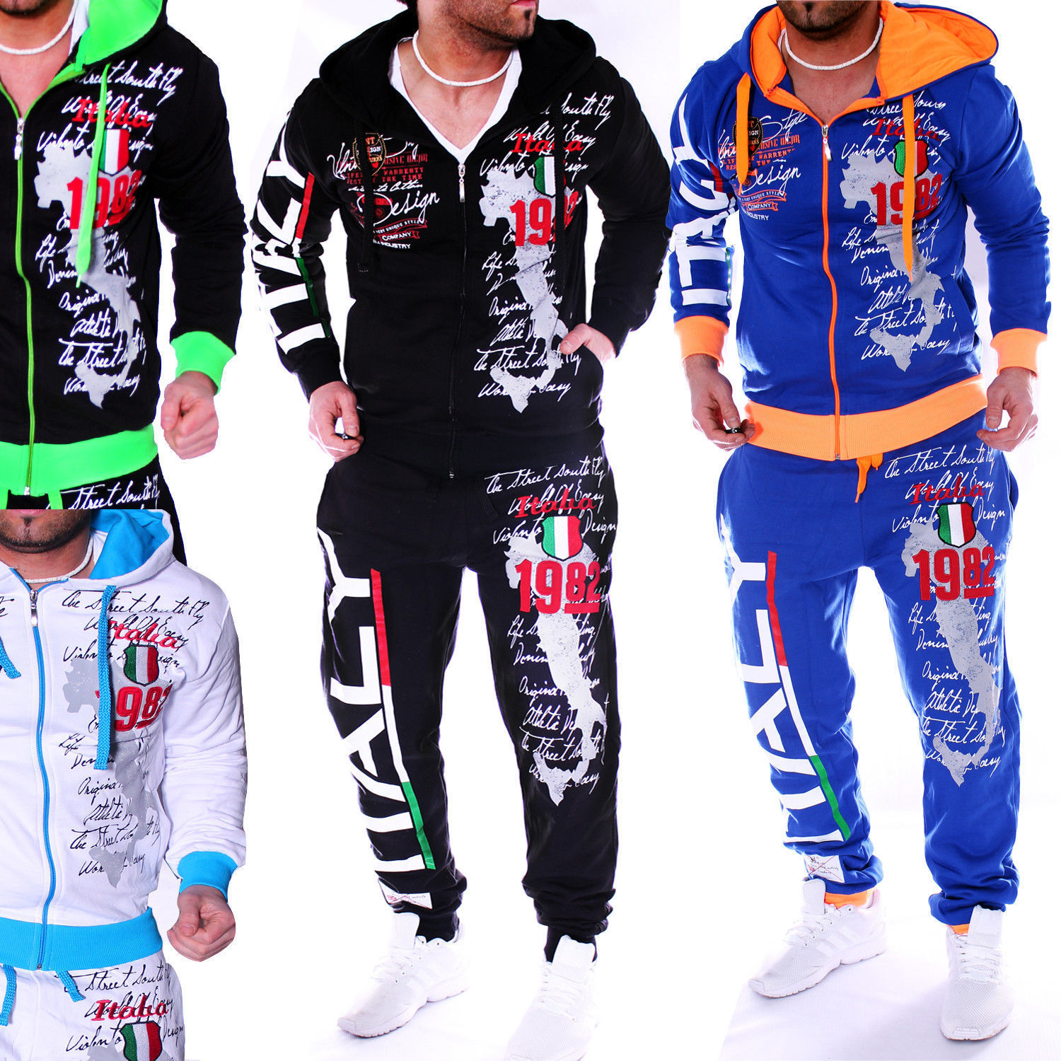 ZOGAA Mens Tracksuit Casual Sweatsuits Men 2 Piece Set Outfits Sportswear Tops and Pants Mens Matching Set Workout Track Suit 201130