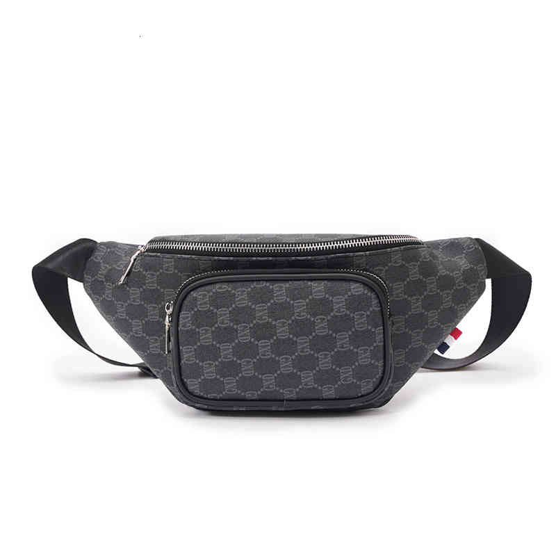 Luxury Fashion Brand Design Men Waist Bag Letter Plaid Leather Belt Fanny Pack Shoulder Crossbody Chest Sac Banane Homme, Black
Luxury Fashion Brand Design Men Waist Bag Letter Plaid Leather Belt Fanny Pack Shoulder Crossbody Chest Sac Banane Homme, Black